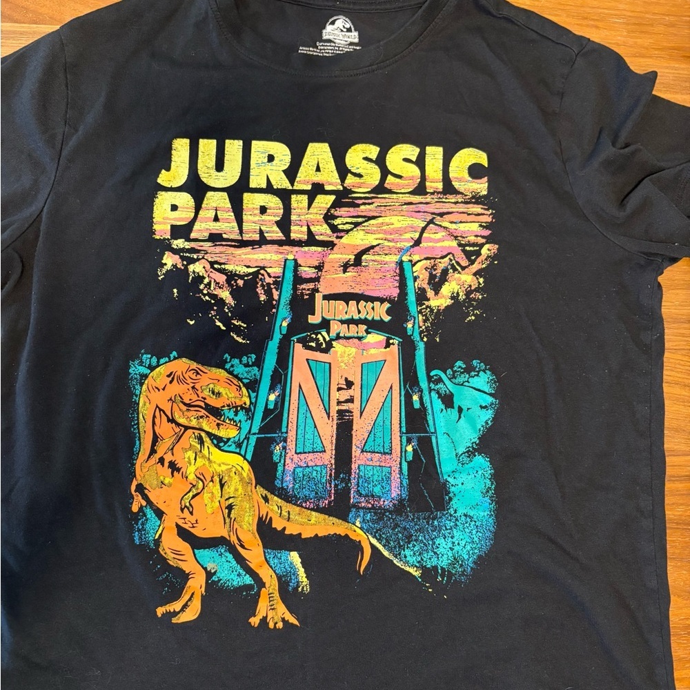 MAD Engine Black Jurassic Park Short Sleeve Tee​